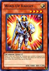 Wind-Up Knight [PHSW-EN023] Rare | The Time Vault CA