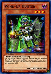 Wind-Up Hunter [PHSW-EN024] Super Rare | The Time Vault CA