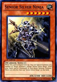 Senior Silver Ninja [PHSW-EN031] Common | The Time Vault CA