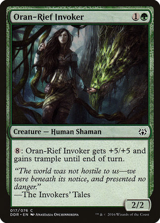 Oran-Rief Invoker [Duel Decks: Nissa vs. Ob Nixilis] | The Time Vault CA
