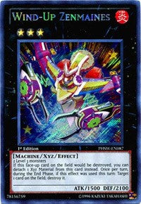 Wind-Up Zenmaines [PHSW-EN087] Secret Rare | The Time Vault CA