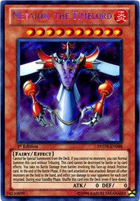 Metaion, the Timelord [PHSW-EN098] Secret Rare | The Time Vault CA