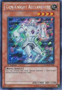 Gem-Knight Alexandrite [HA05-EN004] Secret Rare | The Time Vault CA