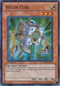 Vylon Cube [HA05-EN015] Super Rare | The Time Vault CA