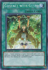 Contact with Gusto [HA05-EN056] Secret Rare | The Time Vault CA