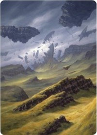 Plains 3 Art Card [Zendikar Rising Art Series] | The Time Vault CA