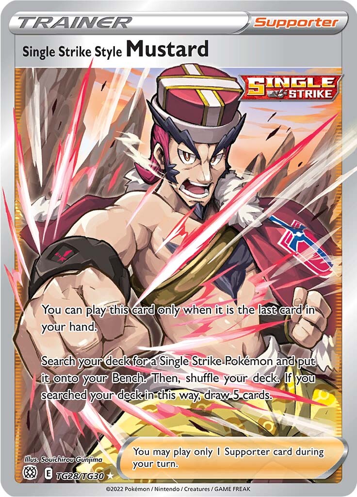 Single Strike Style Mustard (TG28/TG30) [Sword & Shield: Brilliant Stars] | The Time Vault CA