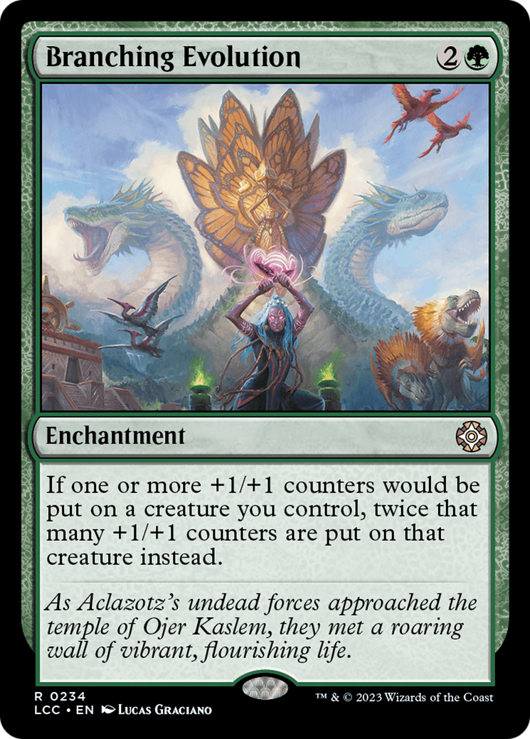 Branching Evolution [The Lost Caverns of Ixalan Commander] | The Time Vault CA