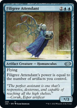 Filigree Attendant [Jumpstart 2022] | The Time Vault CA