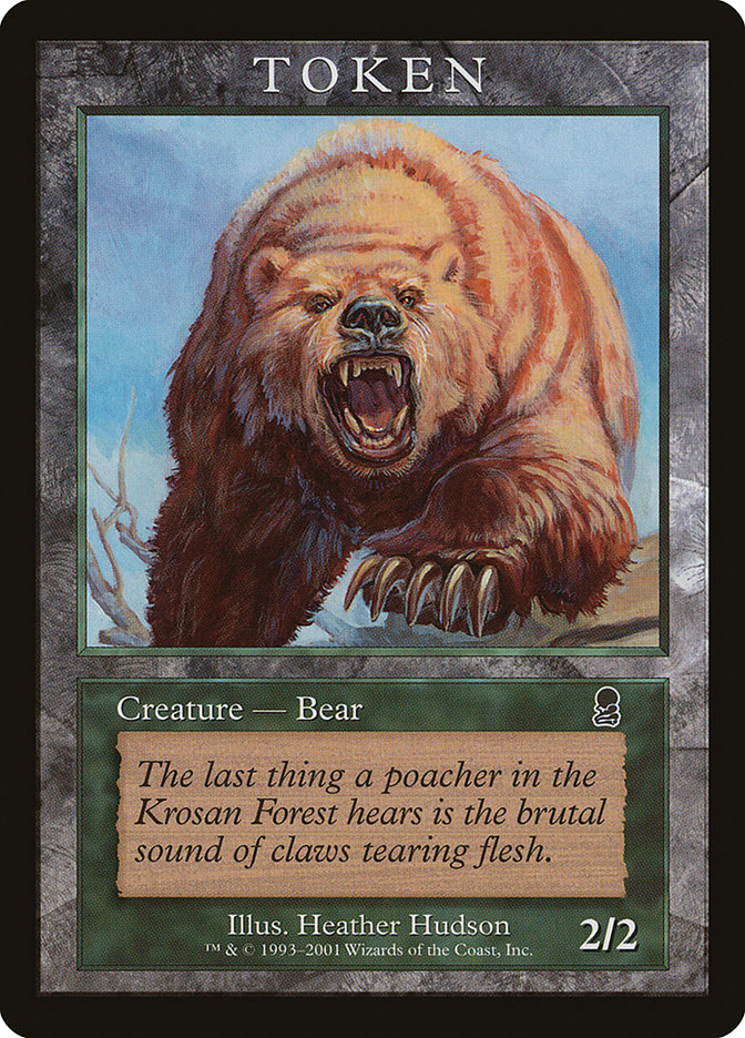 Bear [Magic Player Rewards 2001] | The Time Vault CA