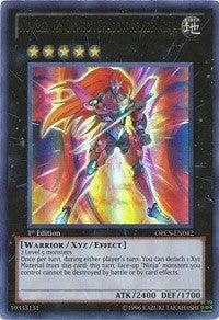 Number 12: Crimson Shadow Armor Ninja [ORCS-EN042] Ultra Rare | The Time Vault CA