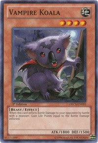 Vampire Koala [ORCS-EN093] Common | The Time Vault CA