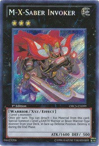 M-X-Saber Invoker [ORCS-EN099] Secret Rare | The Time Vault CA