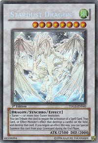 Stardust Dragon (Ghost) [TDGS-EN040] Ghost Rare | The Time Vault CA