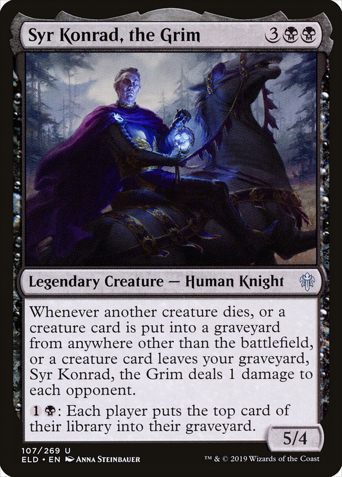 Syr Konrad, the Grim [Throne of Eldraine] | The Time Vault CA