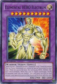 Elemental HERO Electrum [RYMP-EN017] Common | The Time Vault CA