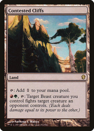 Contested Cliffs [Commander 2013] | The Time Vault CA