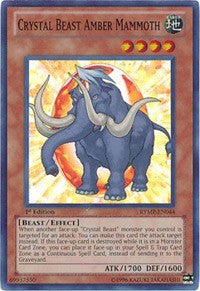 Crystal Beast Amber Mammoth [RYMP-EN044] Super Rare | The Time Vault CA