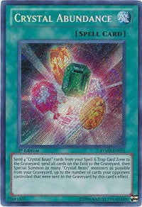 Crystal Abundance [RYMP-EN051] Secret Rare | The Time Vault CA