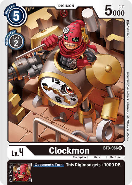 Clockmon [BT3-066] [Release Special Booster Ver.1.5] | The Time Vault CA