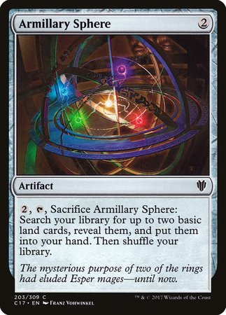 Armillary Sphere [Commander 2017] | The Time Vault CA