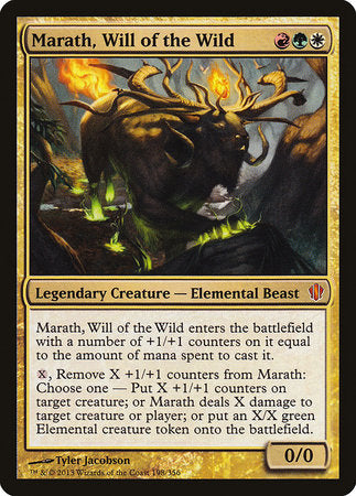 Marath, Will of the Wild [Commander 2013] | The Time Vault CA