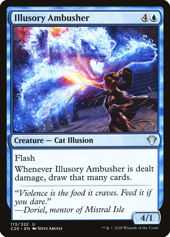 Illusory Ambusher [Commander 2020] | The Time Vault CA