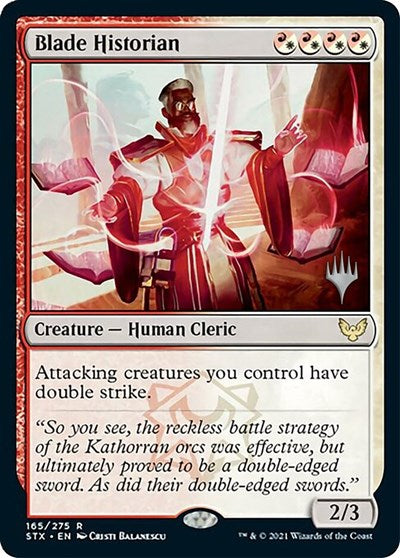 Blade Historian (Promo Pack) [Strixhaven: School of Mages Promos] | The Time Vault CA