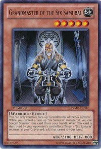 Grandmaster of the Six Samurai [RYMP-EN087] Common | The Time Vault CA