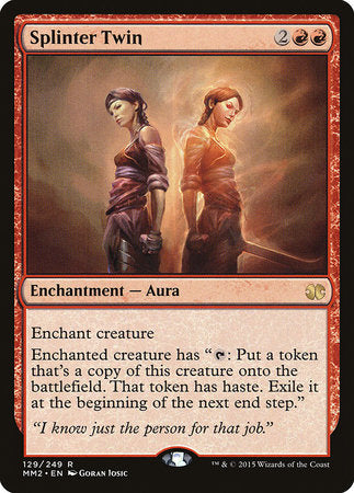 Splinter Twin [Modern Masters 2015] | The Time Vault CA