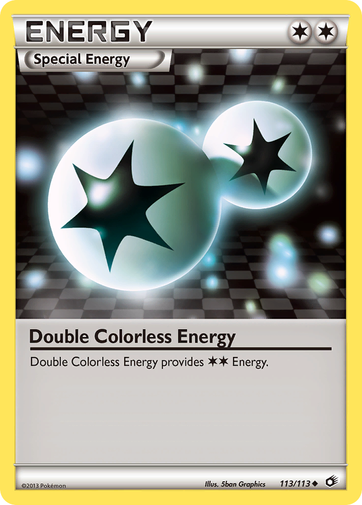 Double Colorless Energy (113/113) [Black & White: Legendary Treasures] | The Time Vault CA