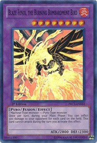 Blaze Fenix, the Burning Bombardment Bird [PRC1-EN012] Super Rare | The Time Vault CA