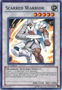 Scarred Warrior [PRC1-EN013] Super Rare | The Time Vault CA