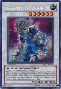 Gravity Warrior [PRC1-EN020] Secret Rare | The Time Vault CA