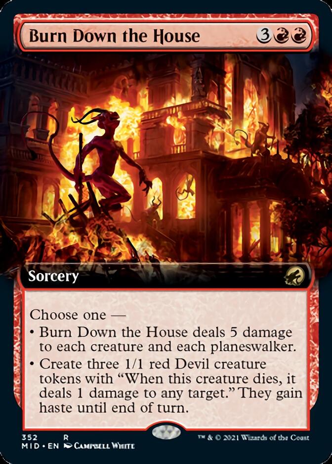 Burn Down the House (Extended) [Innistrad: Midnight Hunt] | The Time Vault CA