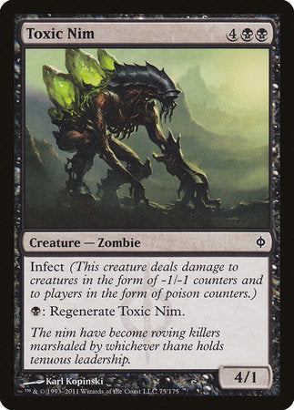Toxic Nim [New Phyrexia] | The Time Vault CA