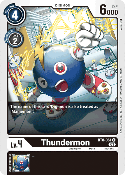 Thundermon [BT8-061] [New Awakening] | The Time Vault CA