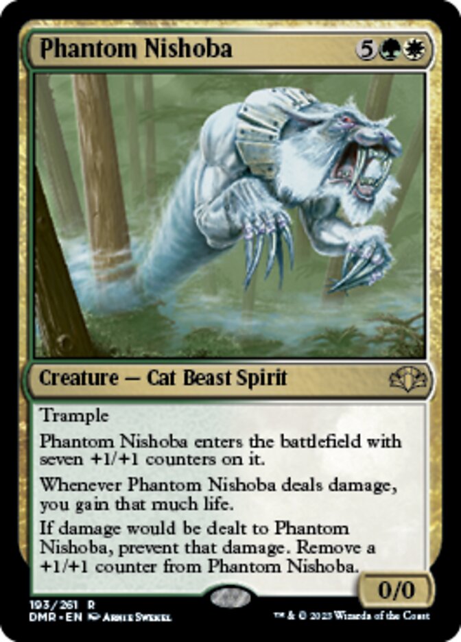 Phantom Nishoba [Dominaria Remastered] | The Time Vault CA