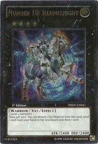 Number 10: Illumiknight (UTR) [PHSW-EN041] Ultimate Rare | The Time Vault CA