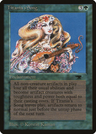Titania's Song [Antiquities] | The Time Vault CA