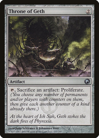 Throne of Geth [Scars of Mirrodin] | The Time Vault CA
