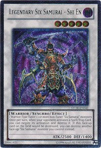 Legendary Six Samurai - Shi En (UTR) [STOR-EN041] Ultimate Rare | The Time Vault CA