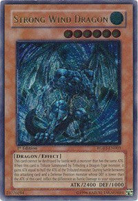 Strong Wind Dragon (UTR) [RGBT-EN003] Ultimate Rare | The Time Vault CA