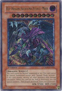 Red Dragon Archfiend/Assault Mode (UTR) [CRMS-EN004] Ultimate Rare | The Time Vault CA