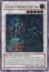 Cosmic Fortress Gol'Gar (UTR) [CRMS-EN044] Ultimate Rare | The Time Vault CA