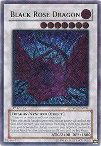 Black Rose Dragon (UTR) [CSOC-EN039] Ultimate Rare | The Time Vault CA