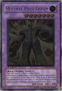 Multiple Piece Golem (UTR) [TDGS-EN038] Ultimate Rare | The Time Vault CA