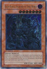 Reign-Beaux, Overlord of Dark World (UTR) [STON-EN017] Ultimate Rare | The Time Vault CA