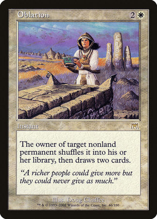 Oblation [Onslaught] | The Time Vault CA