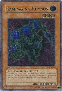 Rampaging Rhynos (UTR) [CDIP-EN031] Ultimate Rare | The Time Vault CA